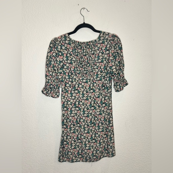 Vero Moda Floral Mini Dress Size XS - Picture 2 of 4